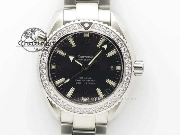 0507 Speedmaster Moonwatch OMF 1:1 Best Edition Black Dial Orange Hand on SS Bracelet A Timeless 8044